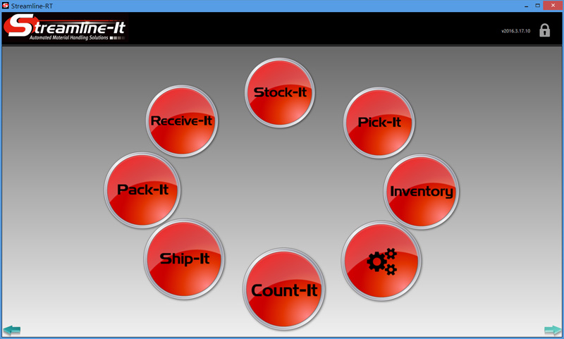 SRT Software Main Menu